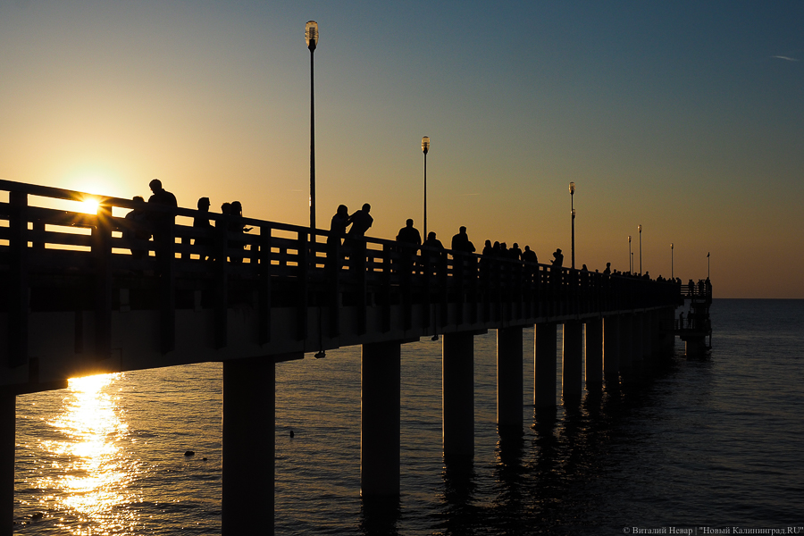 В Калининграде вновь зафиксирован суточный температурный рекорд
