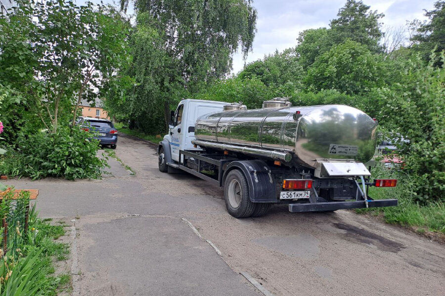 Власти Балтийска о ситуации с водой: утечка обнаружена