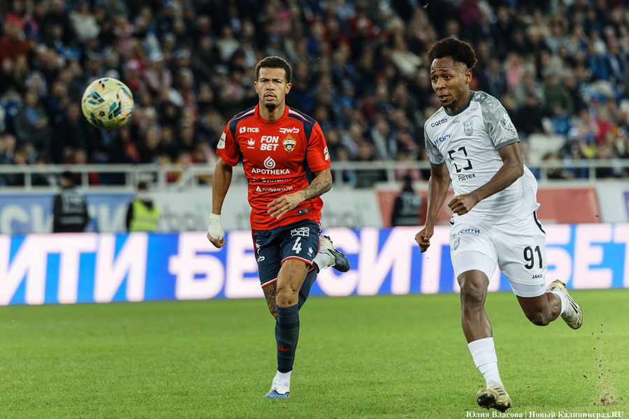 «Запредельный градус матча»: как прошла игра между «Балтикой» и ЦСКА (фото)