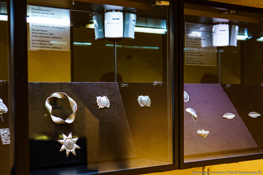 «Металлические метаморфозы»: в Музее янтаря открылась выставка выпускников «Мухи» (фото)