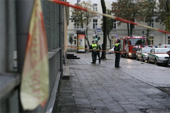 Утром в понедельник в Вильнюсе произошел взрыв