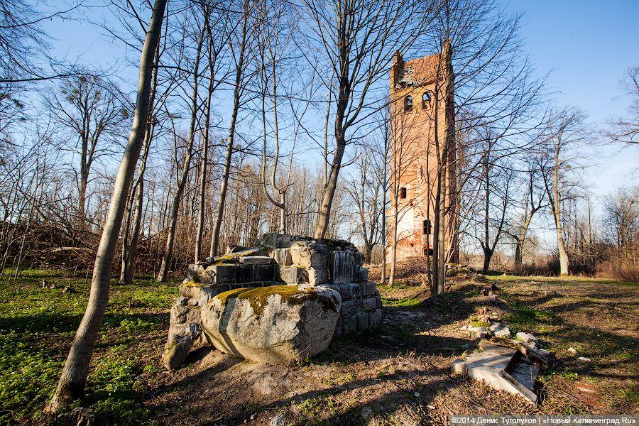Две башни: руины кирх в поселках Дальнее и Высокое Гвардейского и Славского районов