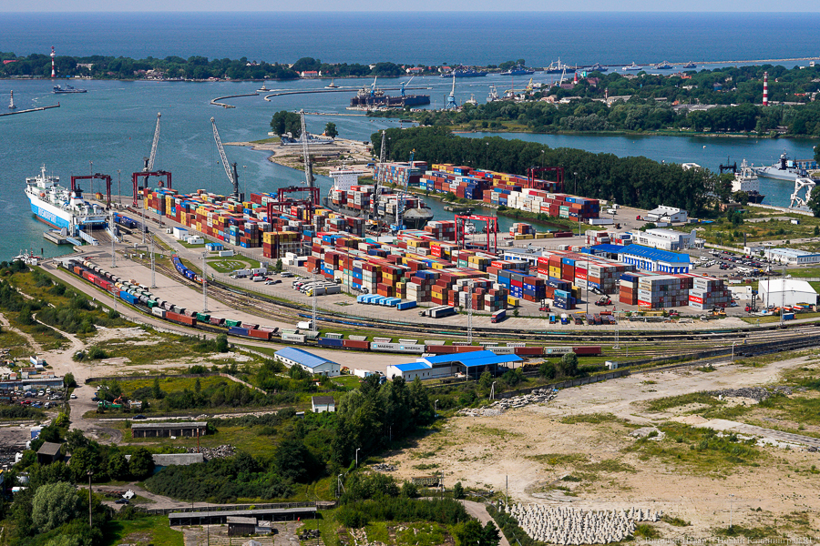 Калининградский стивидор: с апреля по май грузооборот упал почти до нуля, ситуация тяжелая