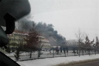 В отеле «Голембиевски» в Миколайках произошел пожар, один человек пострадал