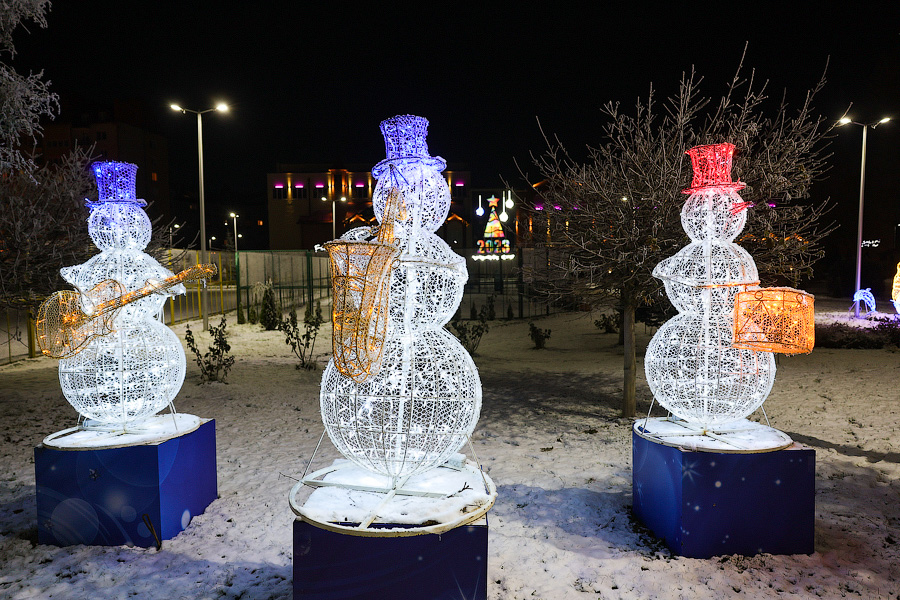 И вновь красота: как Зеленоградск украсили к Новому году (фото)