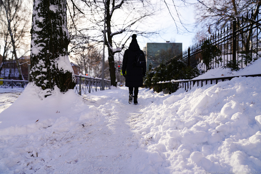 Дворники не вышли убирать город в выходные, потому что их не предупредили о снегопаде