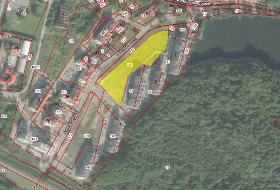 Береговую полосу у Тихого озера в Светлогорске перевели в зону застройки