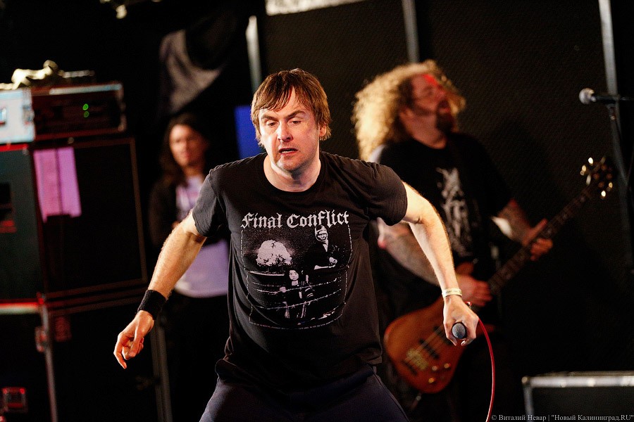 Мощно и яростно: в Калининграде выступили британцы Napalm Death