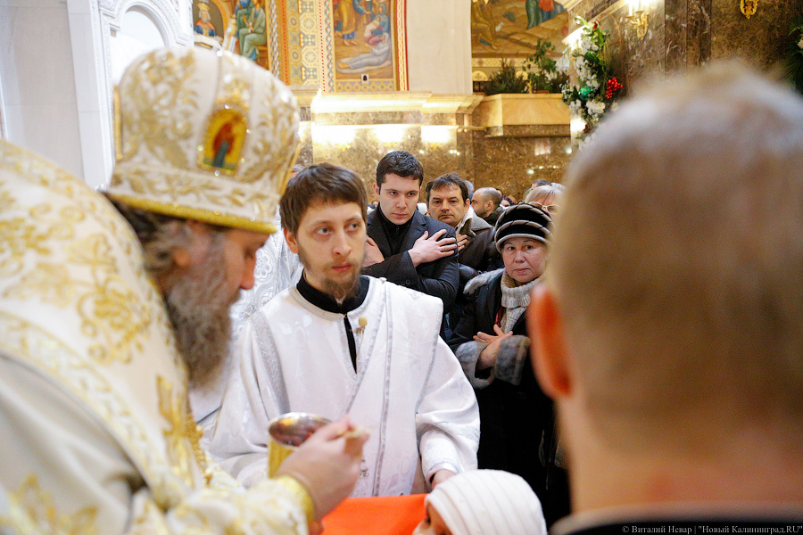 «Свет разума»: как в храме Христа Спасителя Калининграда Рождество встречали