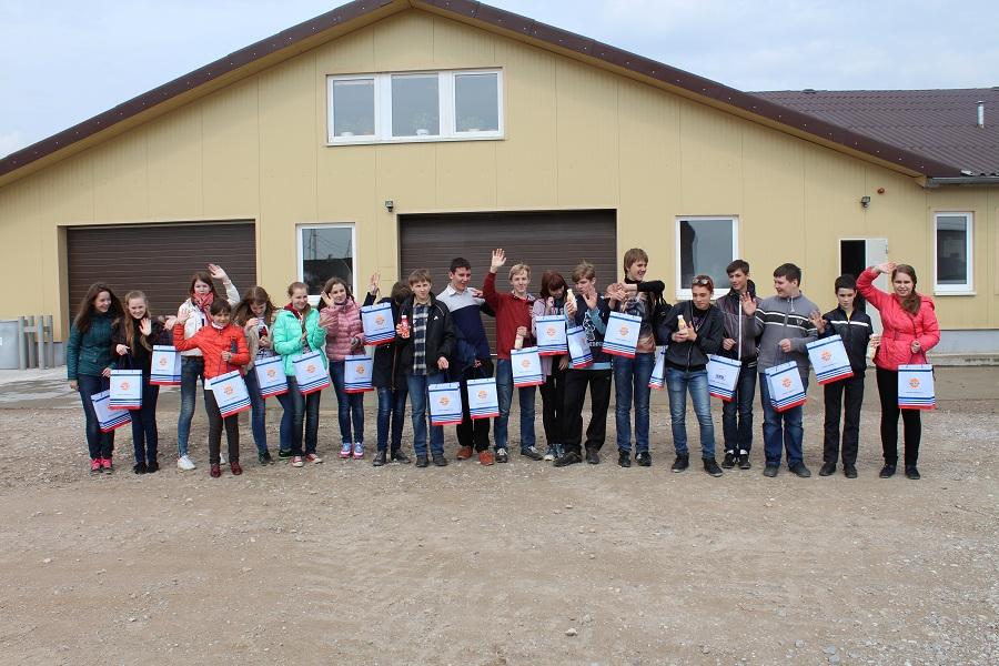 «Вестер» показал школьникам, где производят вкусное молоко