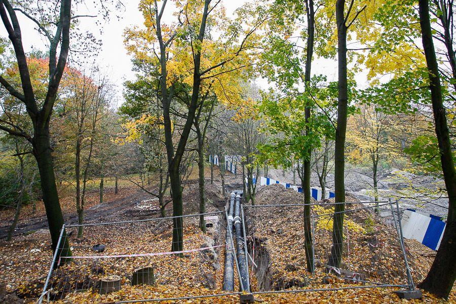 Бессель с ними: основание холма, где была Кенигсбергская обсерватория, срыли экскаваторы
