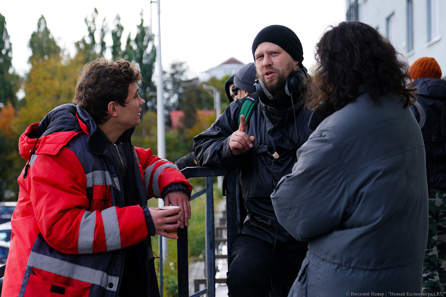 Двойная жизнь: в Калининграде продолжаются съемки сериала «Оффлайн» (фото)