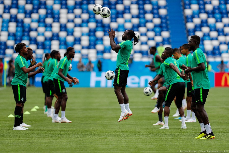 Оби Микел, Мозес, Модрич и Ракитич: предматчевые тренировки Нигерии и Хорватии