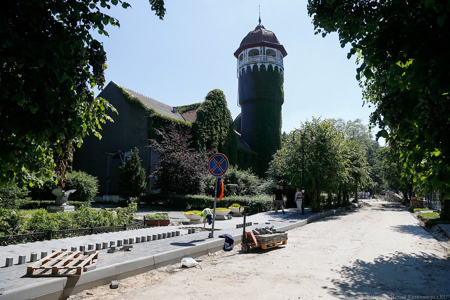 Курорт наизнанку: в Светлогорске наступил разгар ремонтного сезона