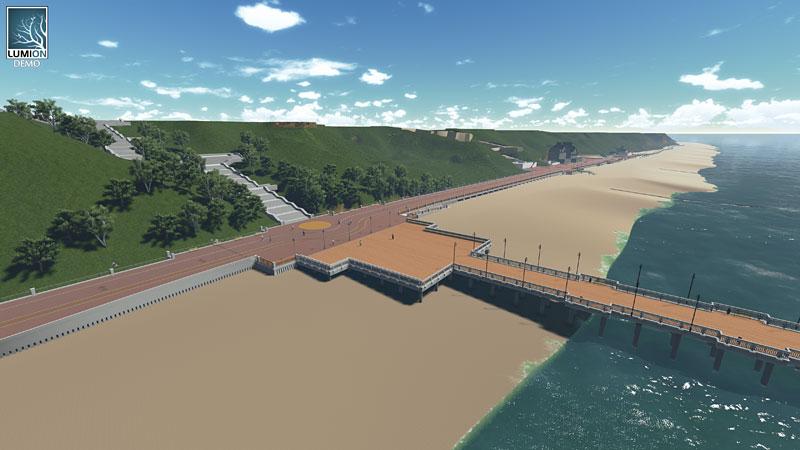 Башин заявил о строительстве нового променада в Светлогорске (фотогалерея)