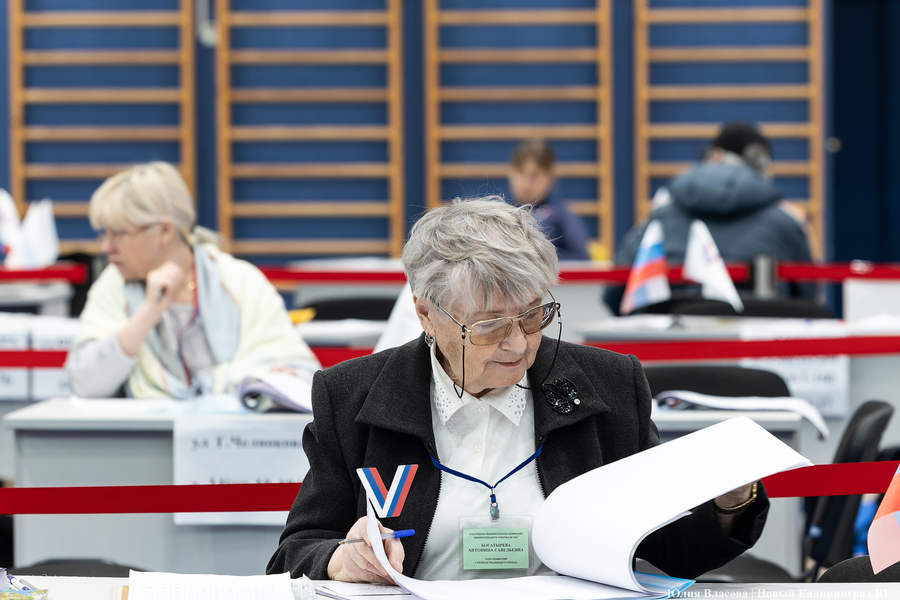 Один на ринге: как проходило голосование в Калининградской области (фото)