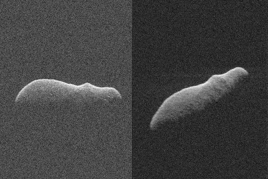 NASA сообщает, что к земле приближается астероид в форме бегемота (фото)