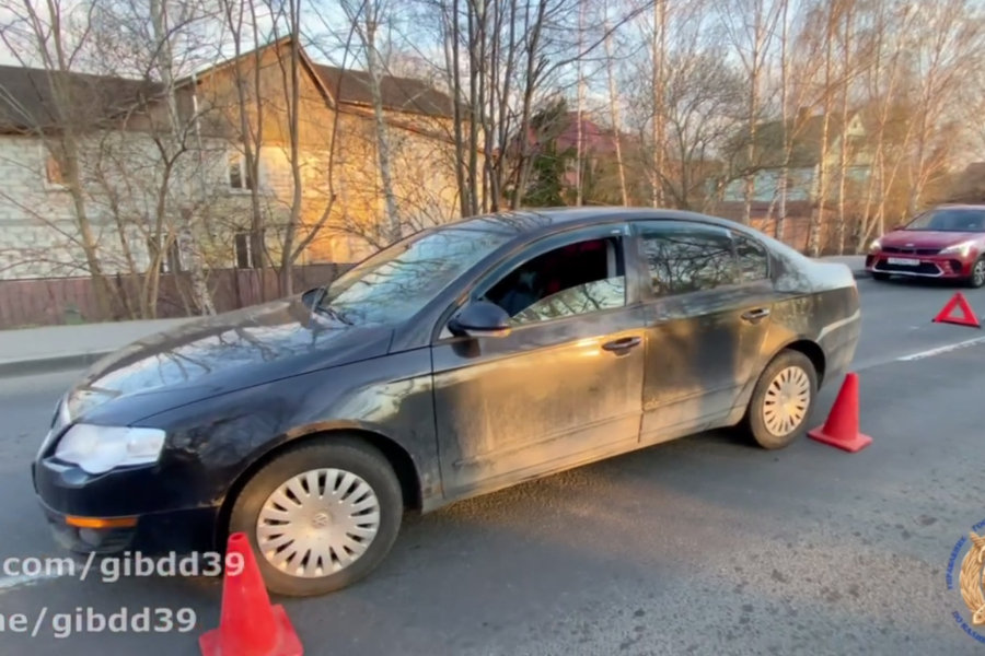 В Калининграде на улице Суворова сбили девятилетнего ребенка