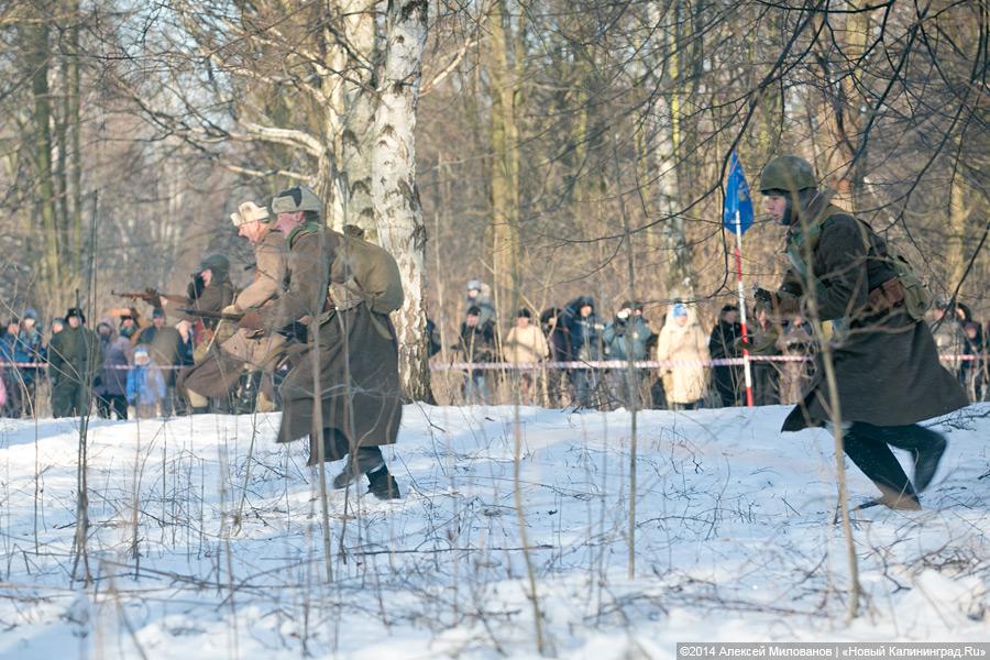 Штурм Инстербурга: в Черняховске прошла военно-историческая реконструкция
