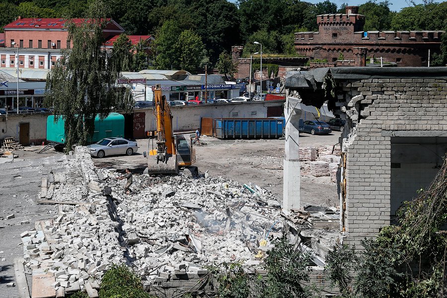 Экспертиза: культурный слой занимает всю площадь участка под ТЦ на месте кондитерской фабрики