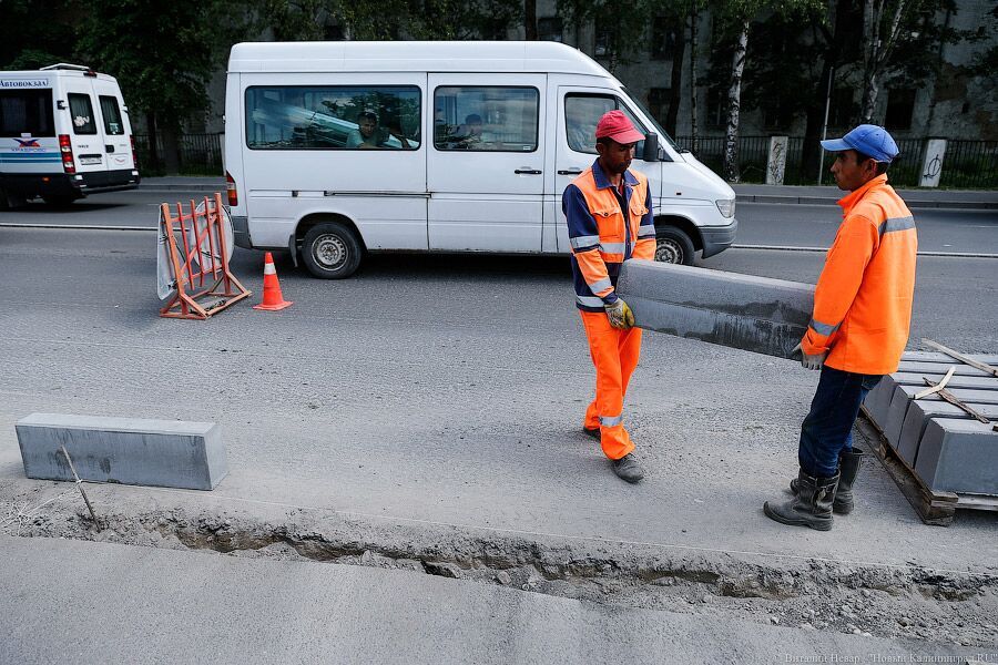 40 километров за лето: Калининград составил план ремонта дорог и тротуаров