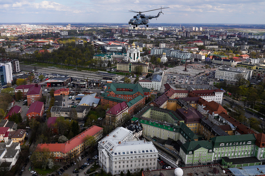 Балтфлот анонсировал репетицию воздушного парада над центром Калининграда