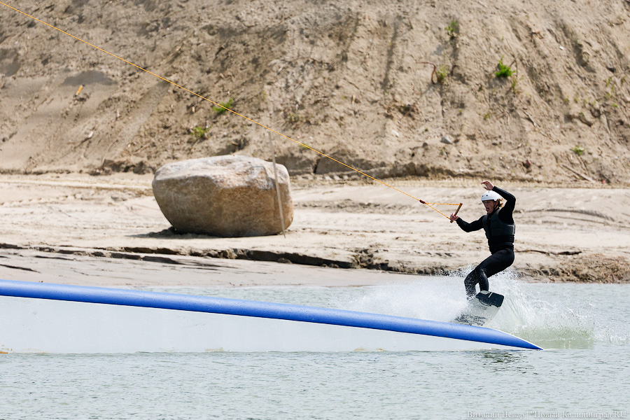 В Гурьевском районе открылся новый вейк-парк. Посмотрите, как это было (фото)
