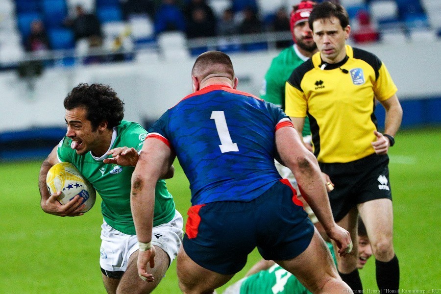Россия — Португалия: как наши парни победили в матче Rugby Europe в Калининграде