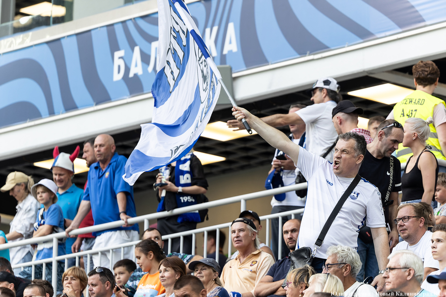 Лучшая награда: главные моменты победного матча «Балтики» (фото)