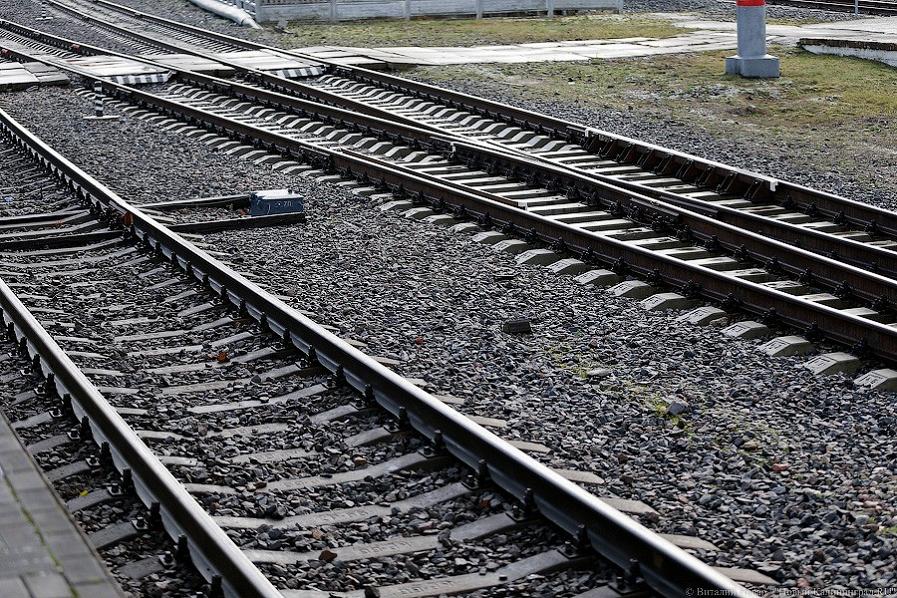 В Калининграде под колёсами поезда погиб 38-летний мужчина