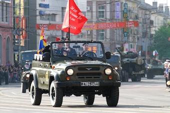В День Победы движение в Калининграде будет перекрываться 4 раза
