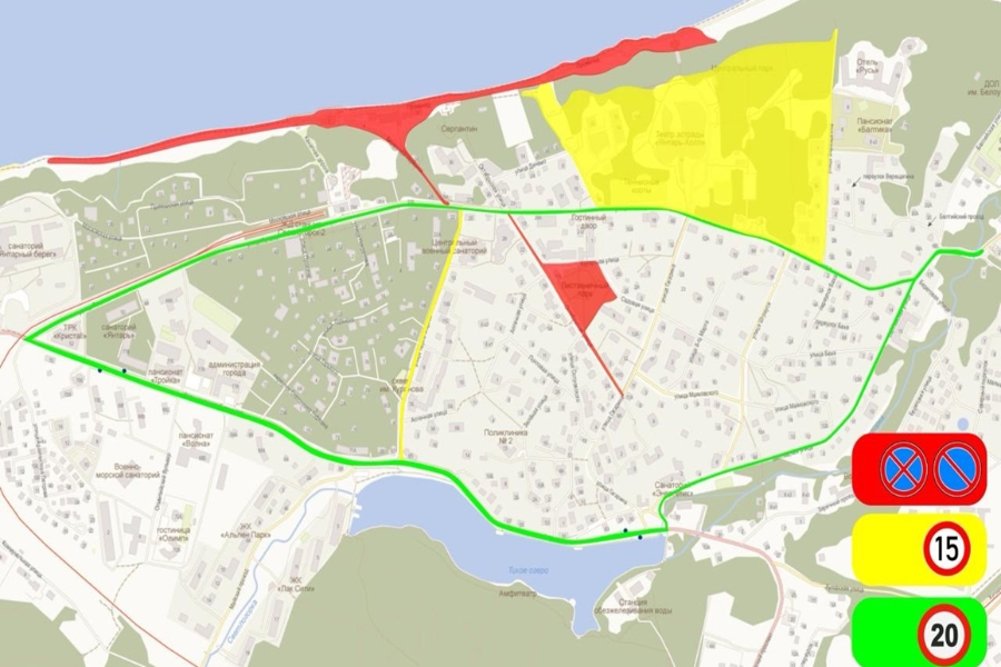 В Светлогорске планируют ограничить и частично запретить движение электросамокатов (список)