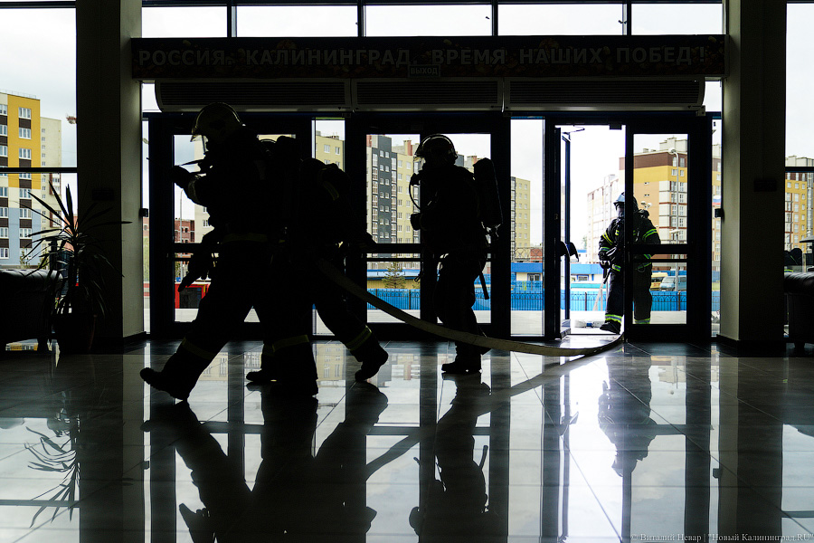 «Сложная архитектура»: как пожарные тренируются перед ЧМ-2022 по волейболу (фото)