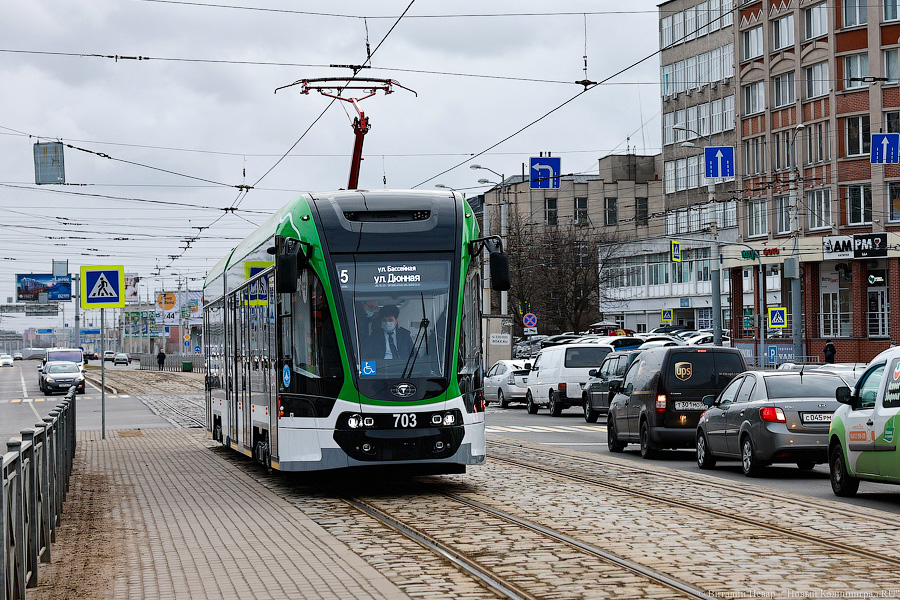 В «Калининград-ГорТрансе» объяснили, почему ломаются новые трамваи «Корсар»