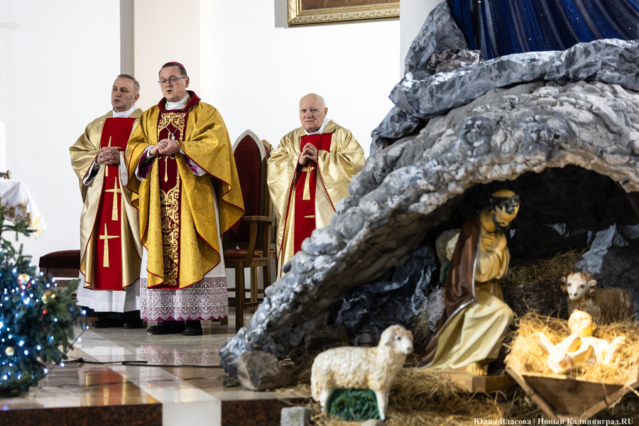 Навстречу Рождеству: как прошел католический сочельник в Калининграде (фото)
