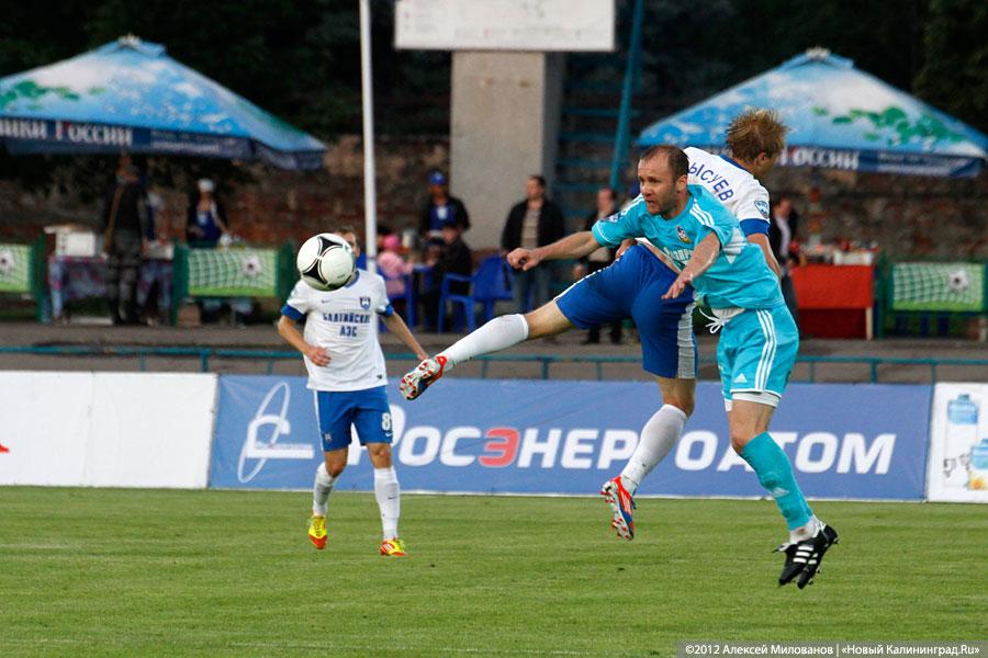 «Успеть за 17 минут»: фоторепортаж с матча «Балтика-Волгарь»