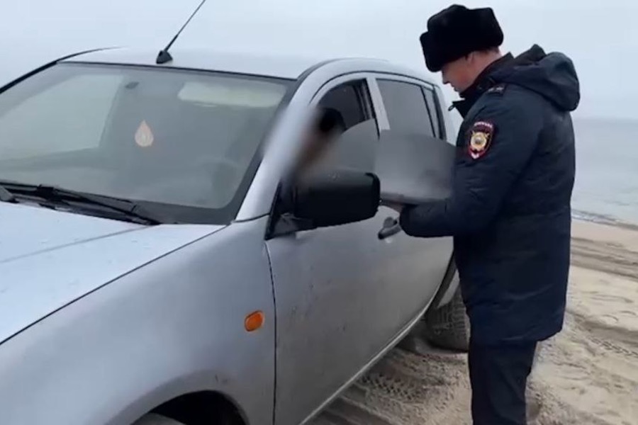 С января водителей 43 раза штрафовали за выезд на пляж у Светлогорска (фото)