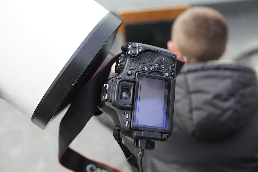 Облачно, с прояснениями: как прошло солнечное затмение в Калининграде (фото)