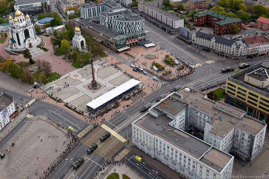 Мне сверху видно все: репетиция воздушного парада в Калининграде (фото)
