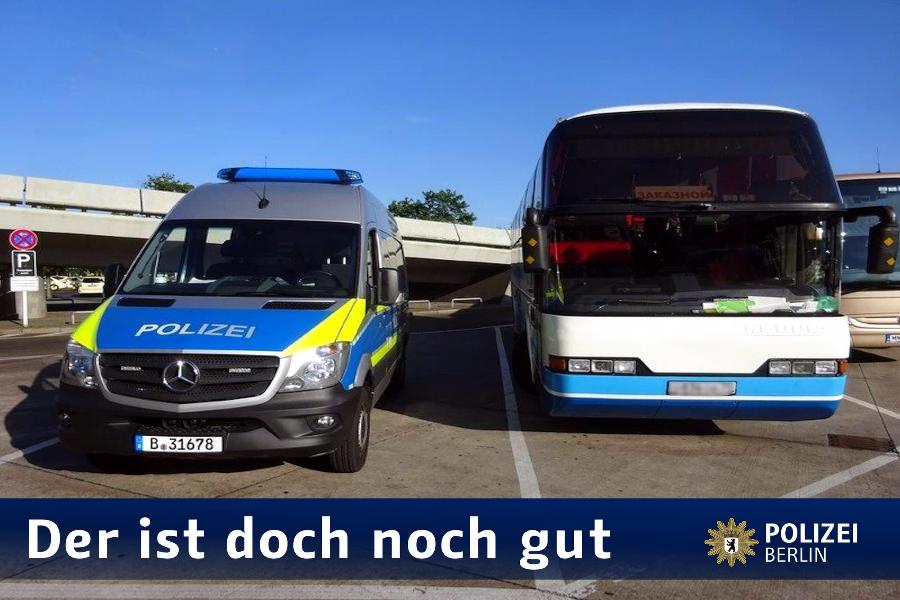 В Берлине задержан неисправный автобус с туристами из Калининграда