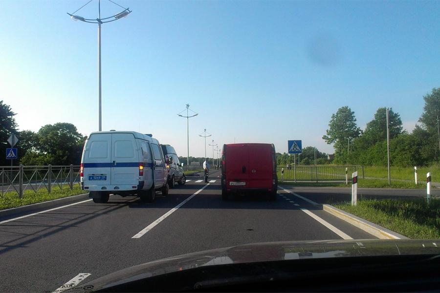 На Приморском кольце на подъезде к Зеленоградску мотоцикл насмерть сбил пешехода (+фото)