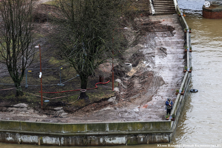 Руины Кнайпхофа: как проходит подготовка к благоустройству острова Канта (фото)