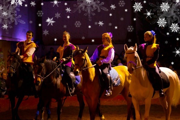 Чудеса на манеже: головокружительное представление в конном цирке «Каприоль»