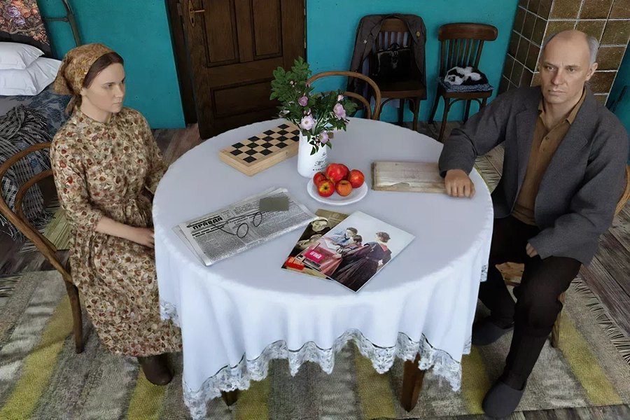 Учёные БФУ воссоздали быт калининградской семьи 1946 года в 3D