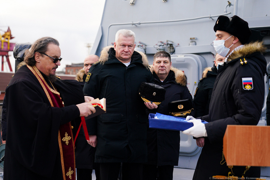 «Экипаж готов»: завод «Янтарь» передал ВМФ корабль «Пётр Моргунов»