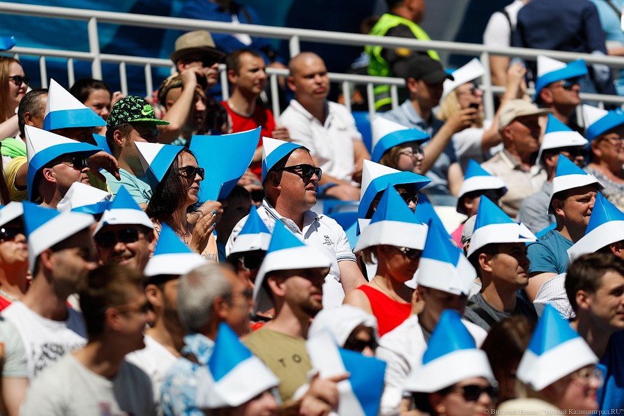 В обмен на пробки: церемония открытия и матч «Балтика» — «Тюмень» (фото)