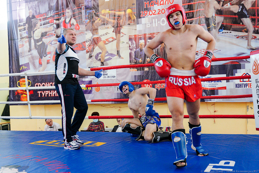 «Ударный» день: в Калининграде прошел чемпионат области по кикбоксингу