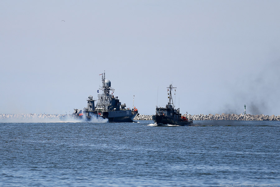Моряки Балтфлота взорвали четыре мины в Финском заливе