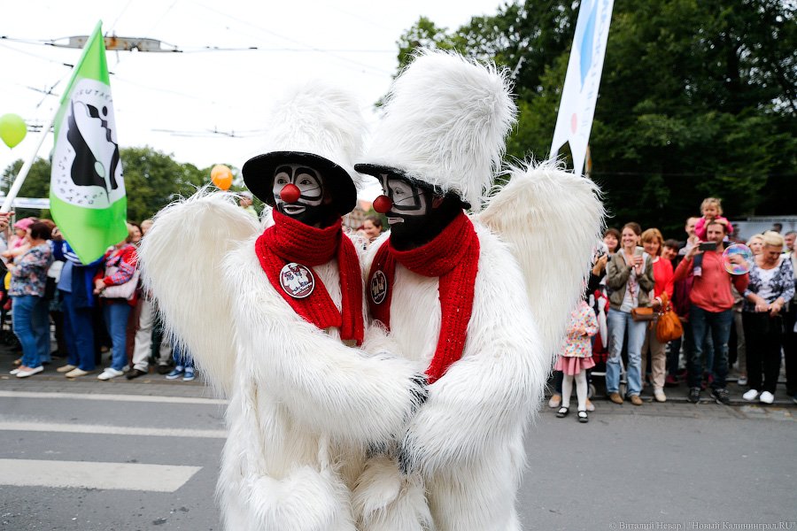Все при параде: пешеходная зона Калининграда в День города (фото)