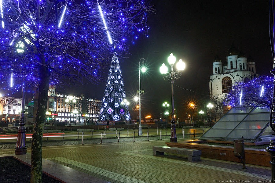 Власти Калининграда нашли 10 млн «внебюджетных» рублей на новогоднее оформление
